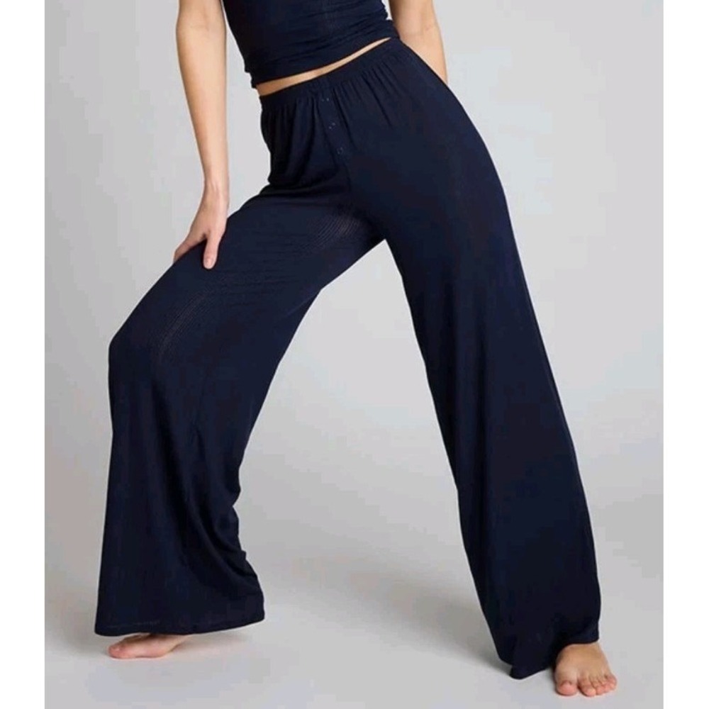 Negative Underwear Whipped Track Pants Women's Size XS Navy Blue